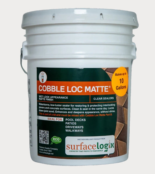 Cobble Loc - Two-Part Water-Based Clear Concrete Sealer