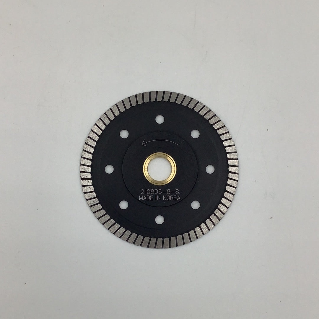 Thin Rim Black Porcelain Blade