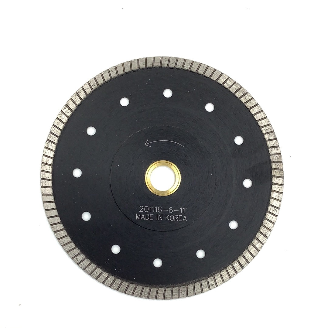Thin Rim Black Porcelain Blade