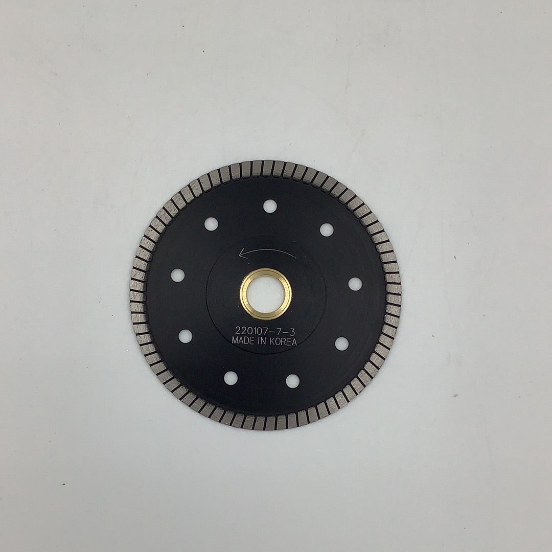 Thin Rim Black Porcelain Blade