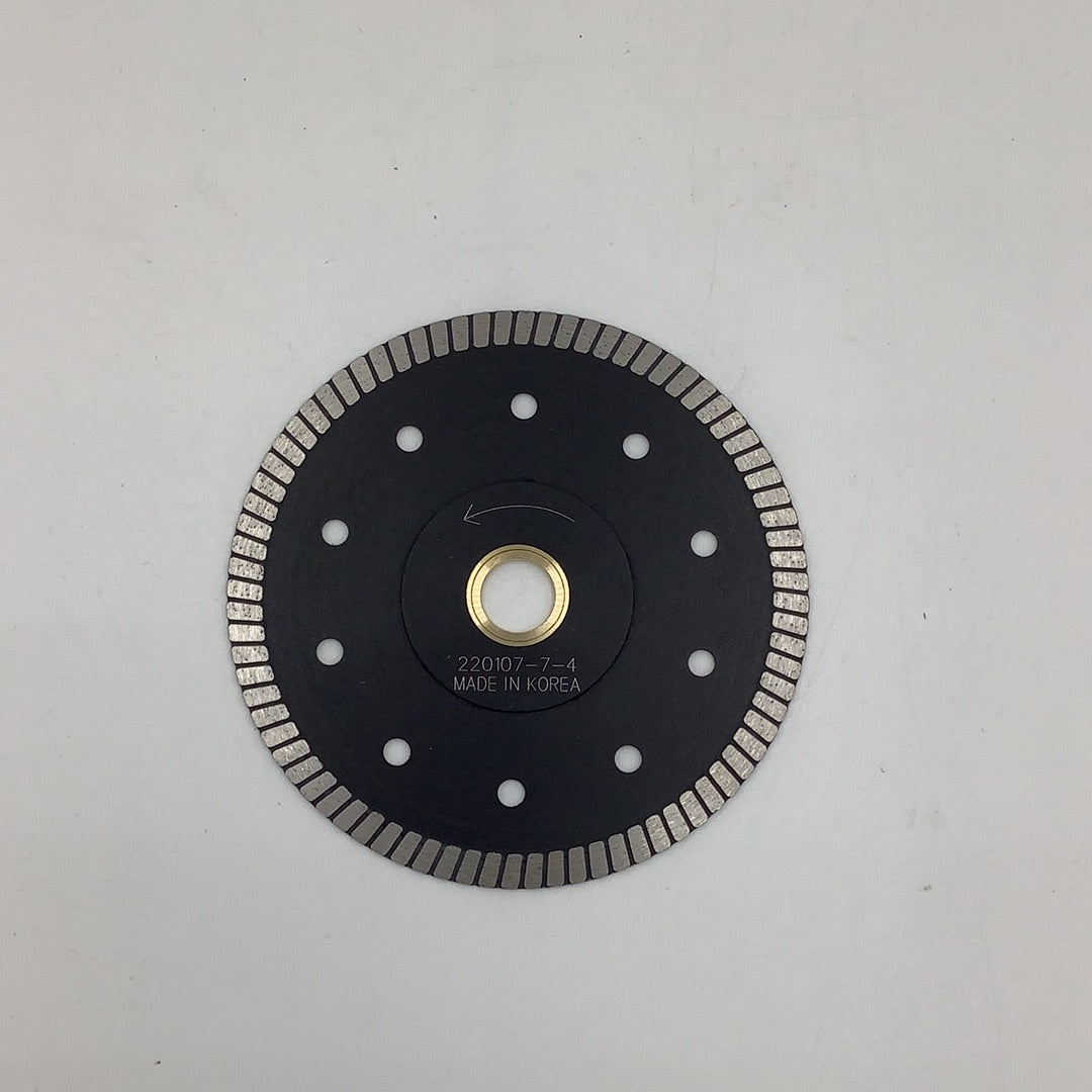 Thin Rim Black Porcelain Blade