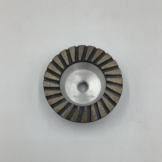 4" Aluminum Cup Wheel Medium